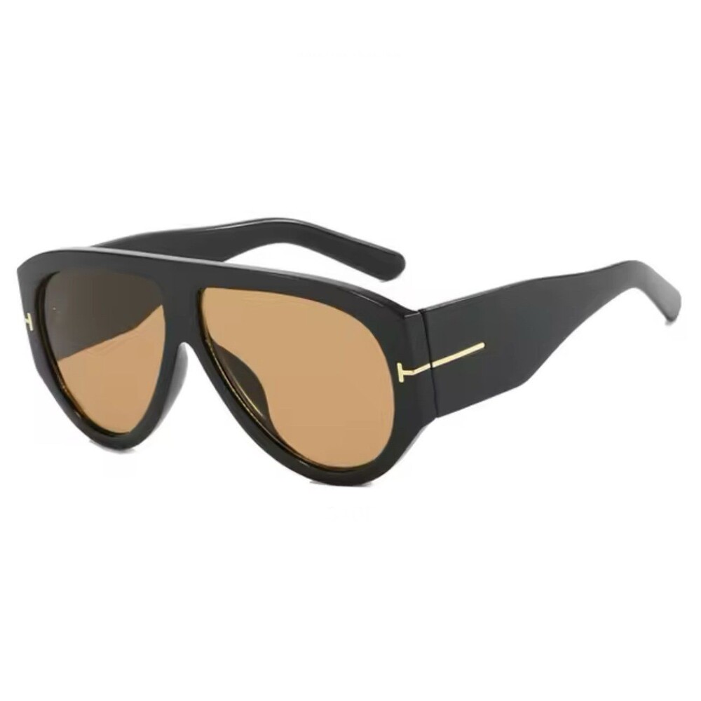 Vintage Luxury Brand Designer Oversized Pilot Sunglasses Women For Men Shades Bi - Picture 3 of 10
